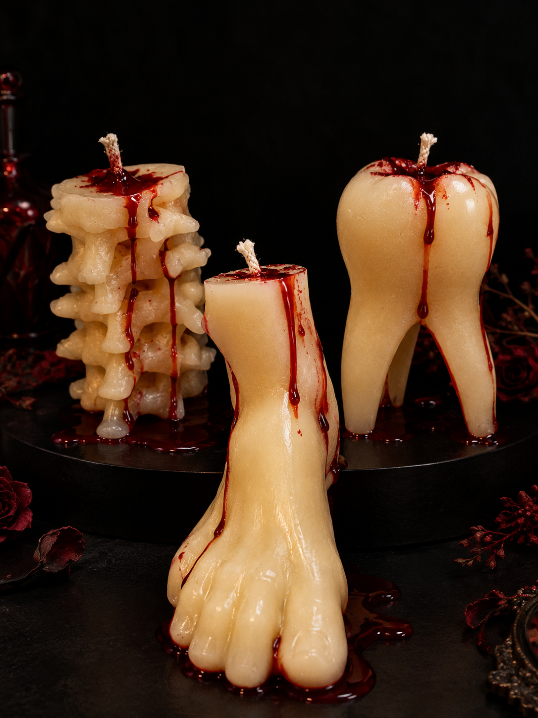 Anatomic-candle-Bloody-edition-Lumaria